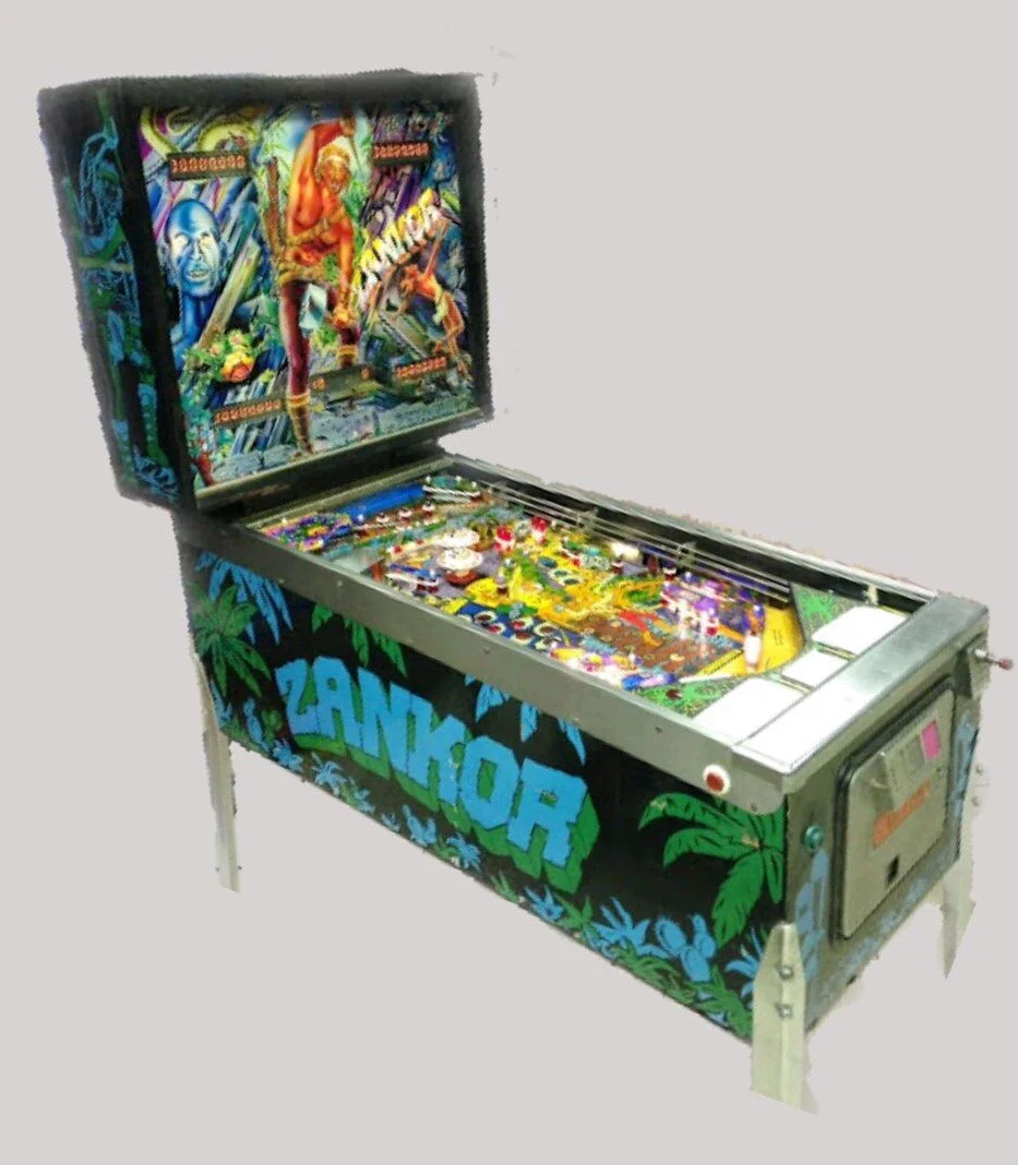 Zaccaria Zankor Pinball Machine — Coin-Op King
